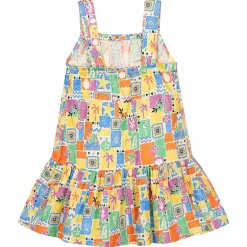 Abito copricostume bambina little stampa