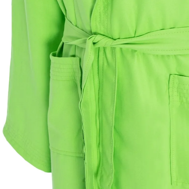 Accappatoio Unisex Microfibra verde lime