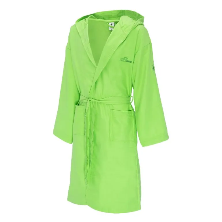 Accappatoio Unisex Microfibra verde lime