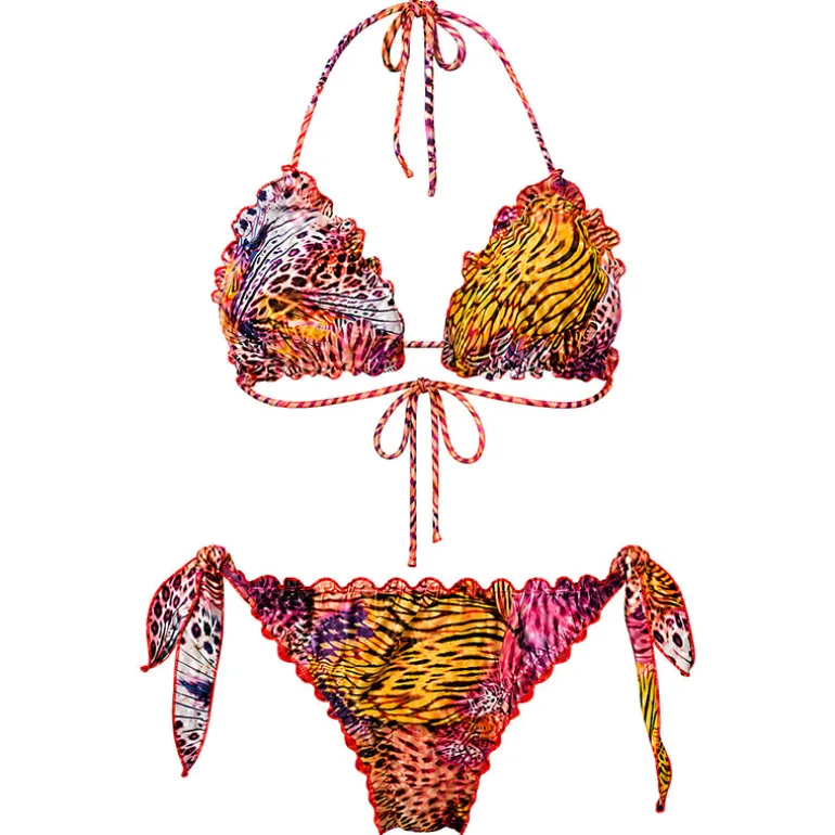 Bikini donna Mary Pink Butterfly