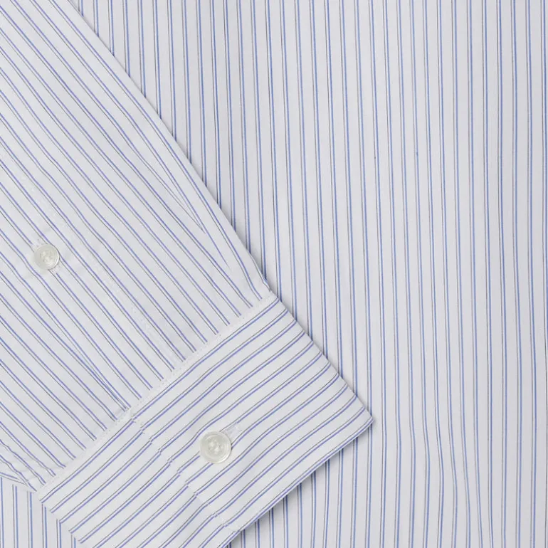 Camicia uomo popeline a righe
