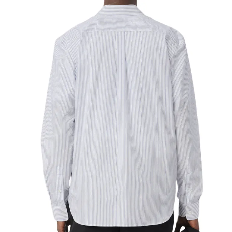 Camicia uomo popeline a righe