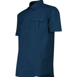 Camicia uomo Quadri manica corta