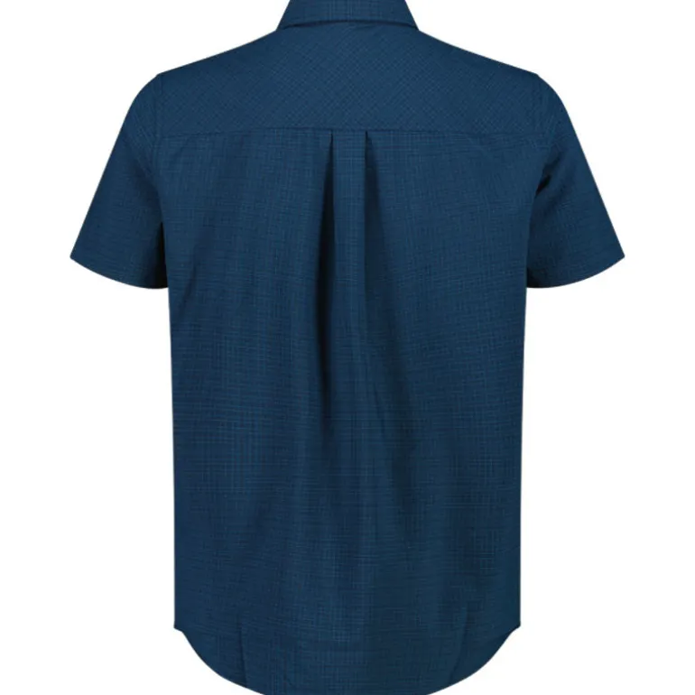 Camicia uomo Quadri manica corta