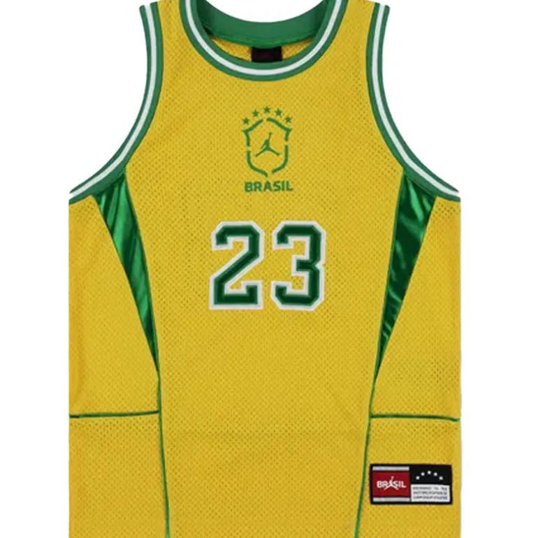 Canotta bambino Jordan Brasil