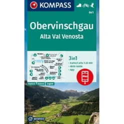 Carta escursionistica Alta Val Venosta 1:25.000