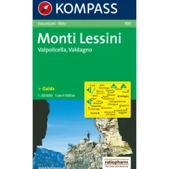 Carta escursionistica Monti Lessini, Valpolicella, Valdegna 1:50.000