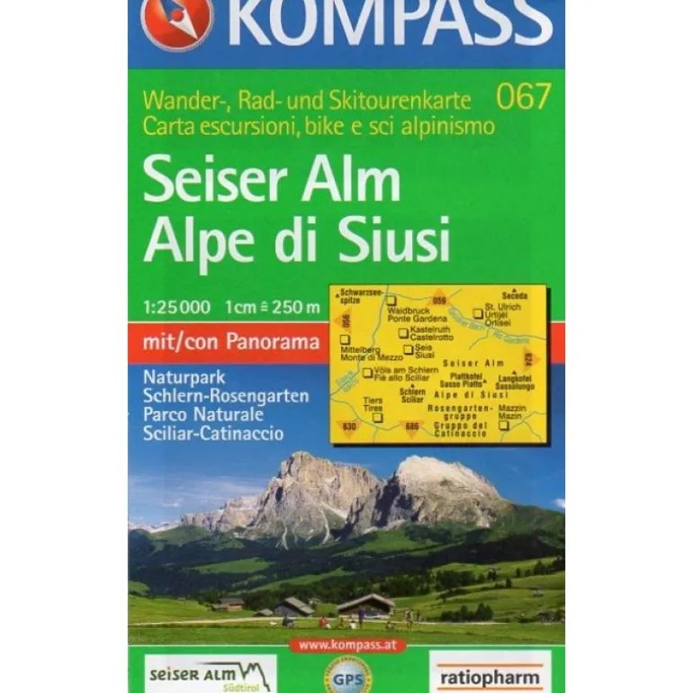 Cartina Alpe Di Siusi