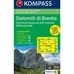 Cartina Brentagruppe/Gruppo Di Brenta