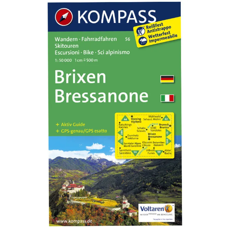 Cartina Brixen/Bressanone