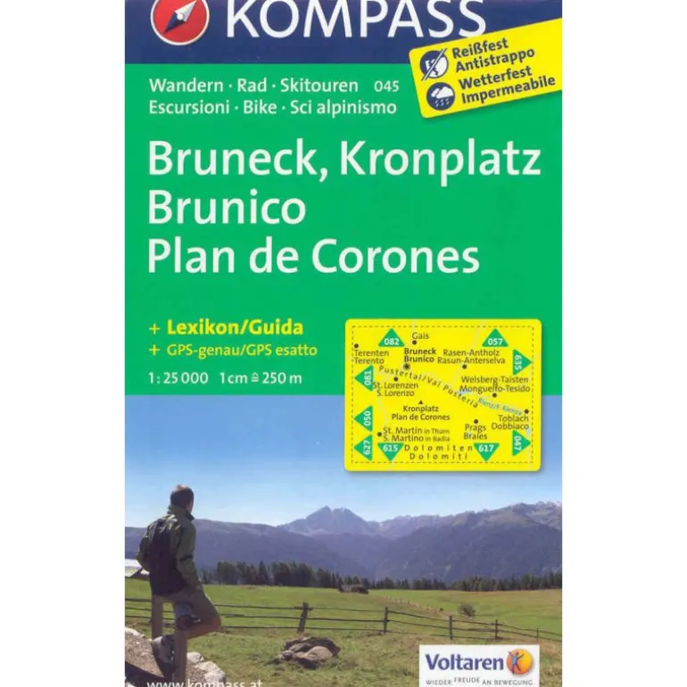 Cartina Bruneck Kronplatz
