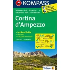 Cartina Cortina D'Ampezzo