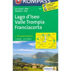 Cartina Lago D Iseo Valle Trompia