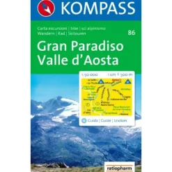 Cartina Parco Nazionale Gran Paradiso