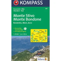 Cartina Stivo-Bondone