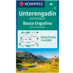 Cartina Unterengadin 1:40.000