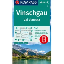 Cartina Vinschgau/Val Venosta