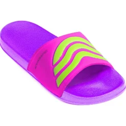 CIABATTE BAMBINO FASCIA LOGO E VIOLA