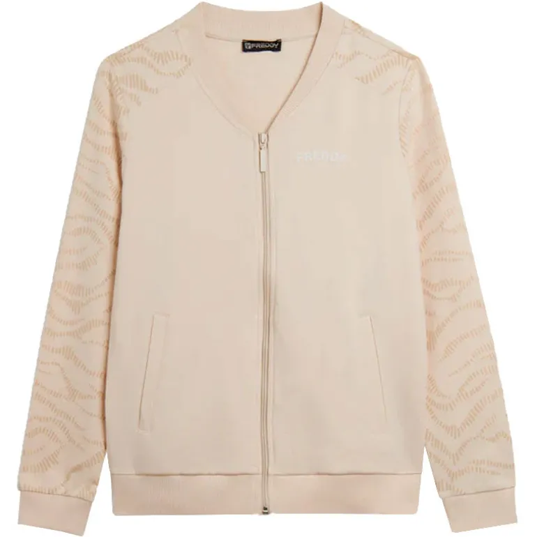 Felpa donna Collo Bomber
