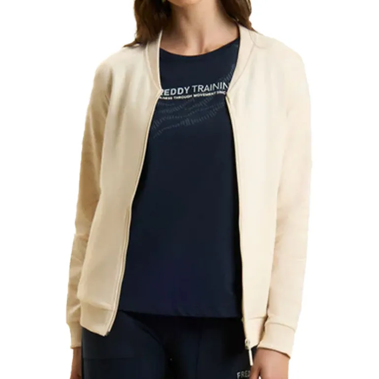 Felpa donna Collo Bomber