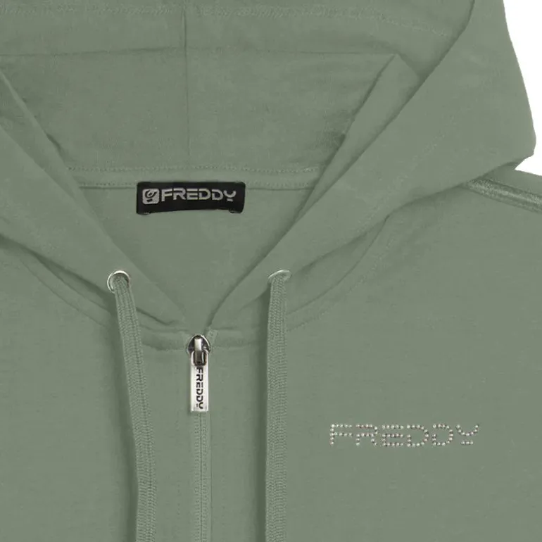 Felpa donna Hdy Full zip
