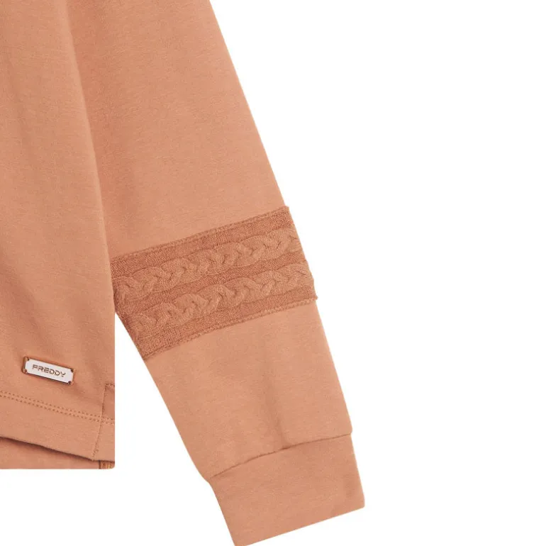 Felpa donna High Neck
