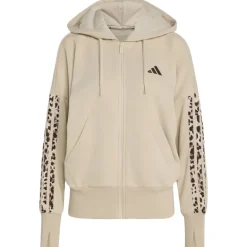 Felpa donna Seasonal Essentials Animal Print 3 Stripes