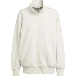 Felpa donna Soft Lux Ampia con Zip Integrale