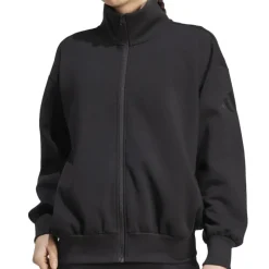 Felpa donna Soft Lux Ampia con Zip Integrale