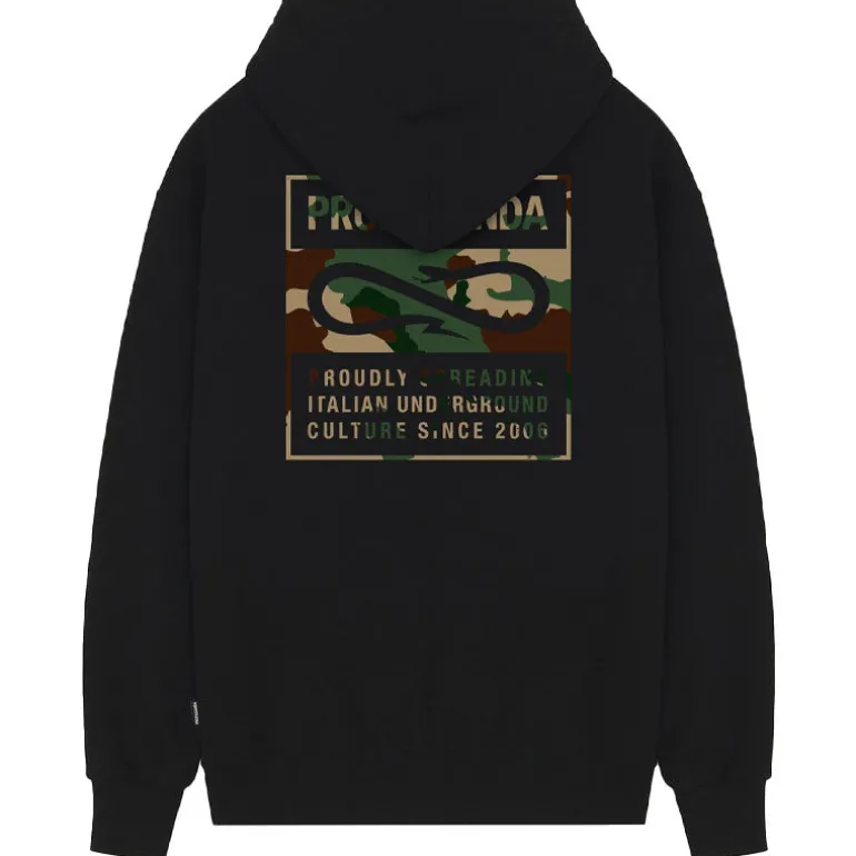 Felpa uomo Label Camo Hdy