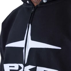 Felpa uomo zip Essentials