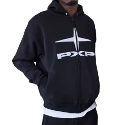 Felpa uomo zip Essentials