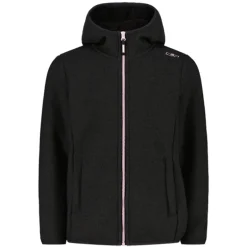 Giacca bambina knit tech melange