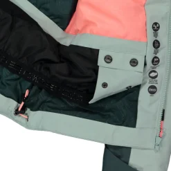 Giacca donna Sci con cappuccio staccabile