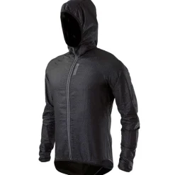 Giacca uomo Mantellina Windjacket 3D con cappuccio