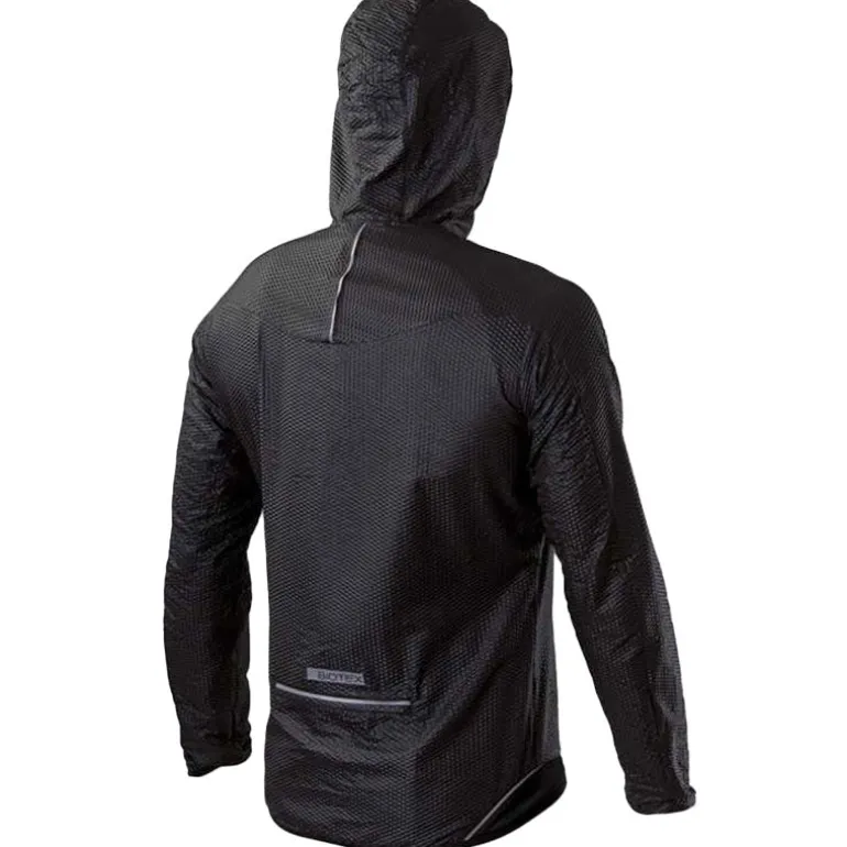 Giacca uomo Mantellina Windjacket 3D con cappuccio