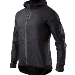 Giacca uomo Mantellina Windjacket 3D con cappuccio