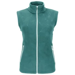 Gilet donna stampa rose