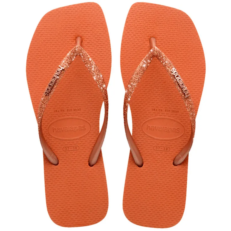 Infradito donna Square Glitter