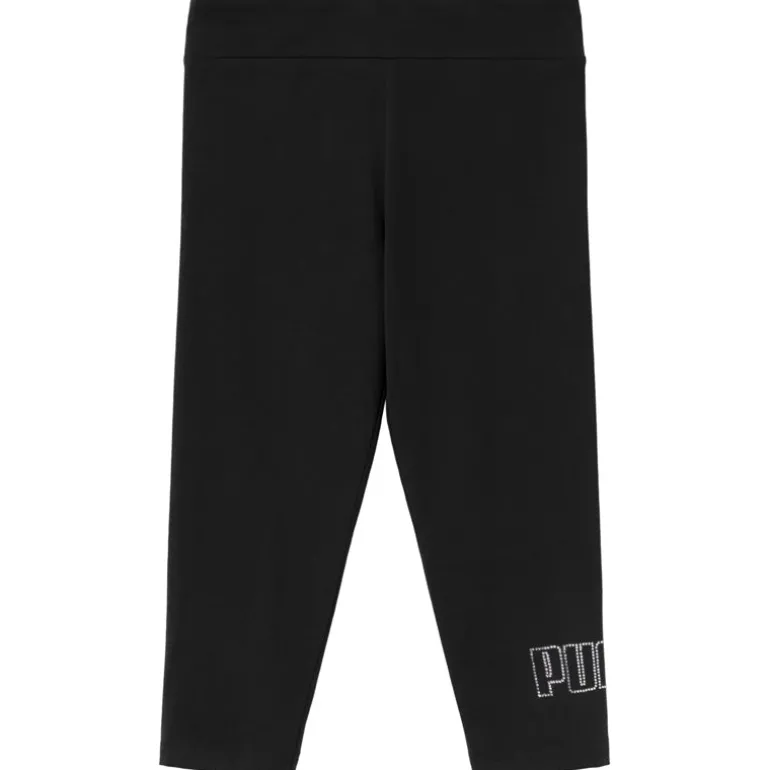 Leggings bambina Ess Rhinestone 3/4