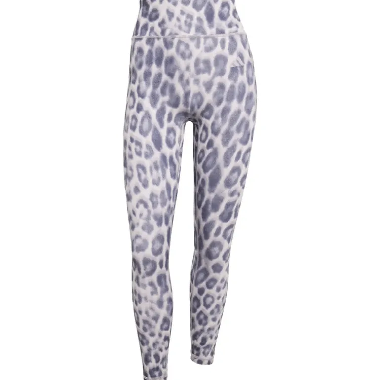 Leggings donna Optime Essentials Workout Leopard 7/8