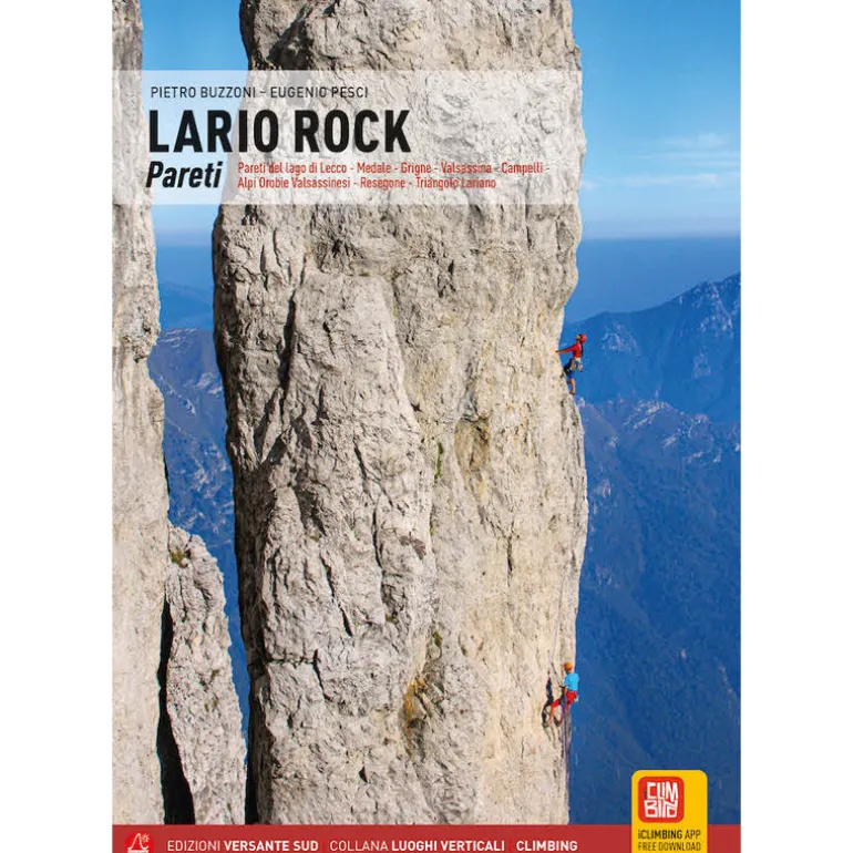 Libro lario rock Pareti