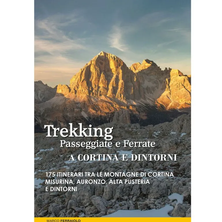 Libro Trek Passeggiate Ferrate Cortina