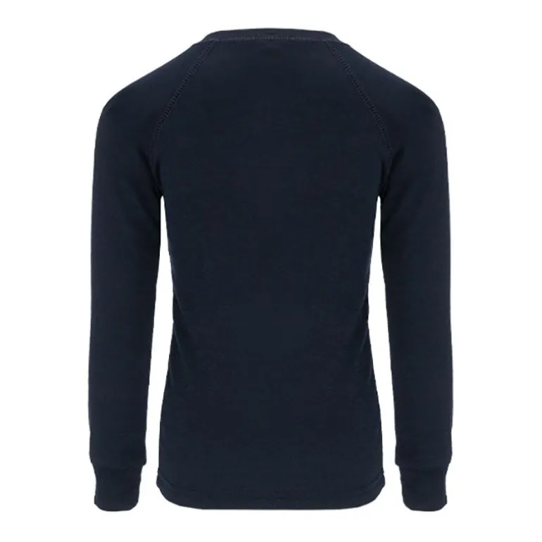 MAGLIA BAMBINO GIROCOLLO BLU