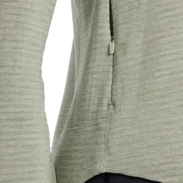 Maglia donna Athletics Heat Grid 1/2 Zip