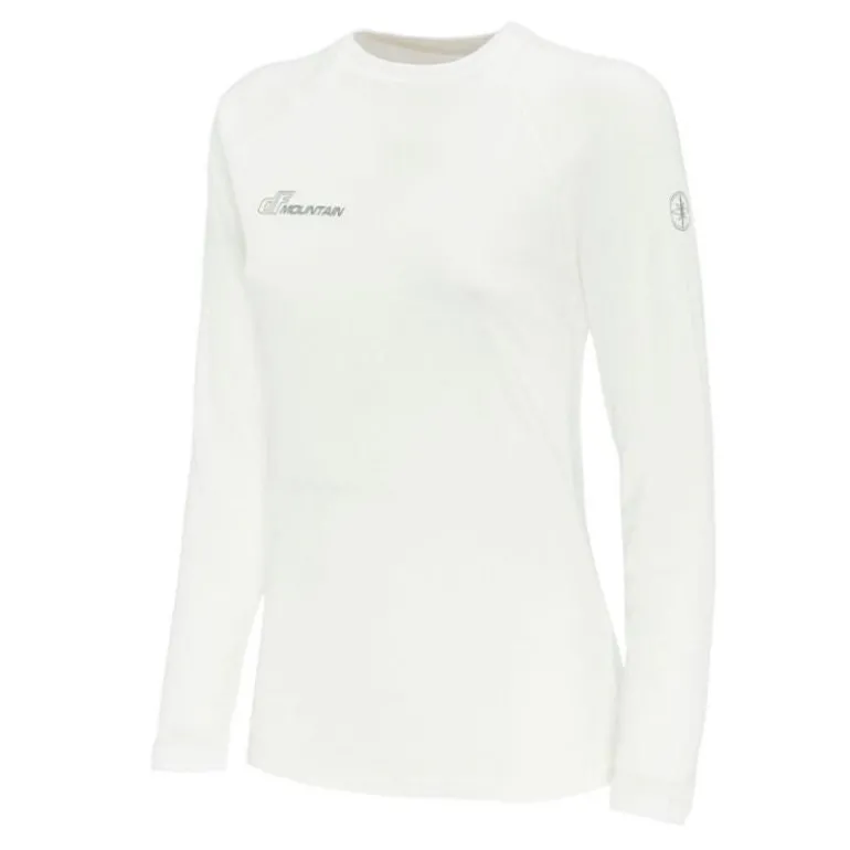 Maglia Donna Ml Girocollo WHITE
