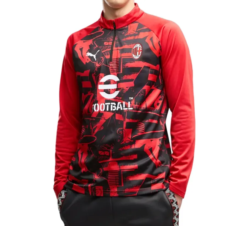 Maglia uomo Milan AC 1/4 zip