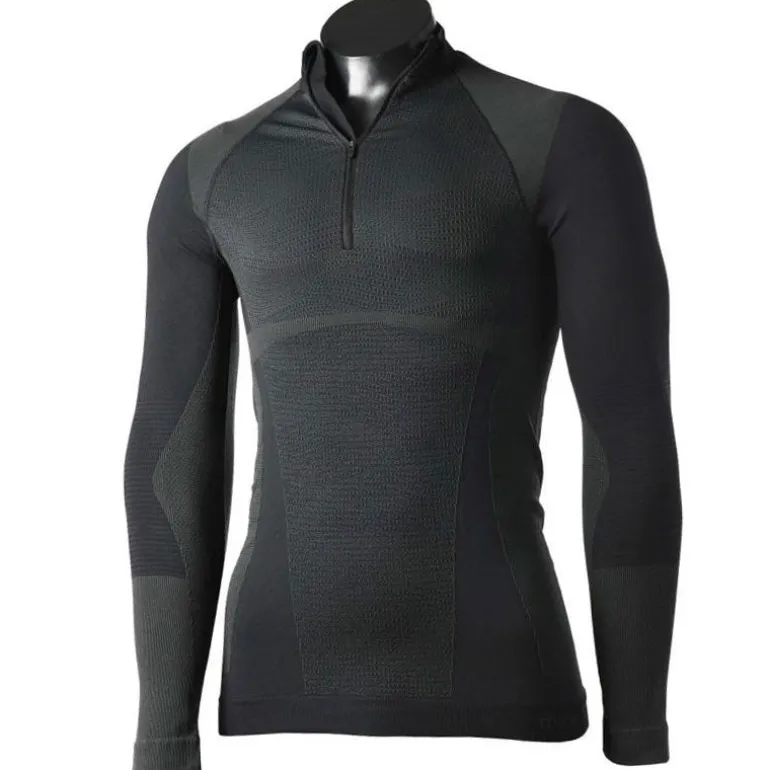 MAGLIA UOMO ZIP WARM SKINTECH