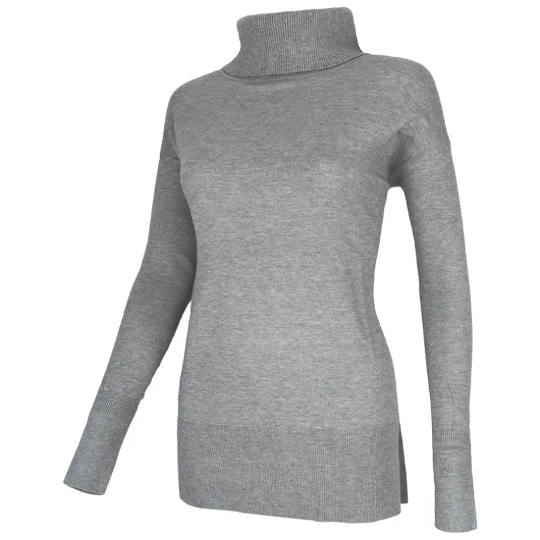 Maglione dolcevita donna viscosa