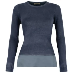 Maglione donna bordo raso